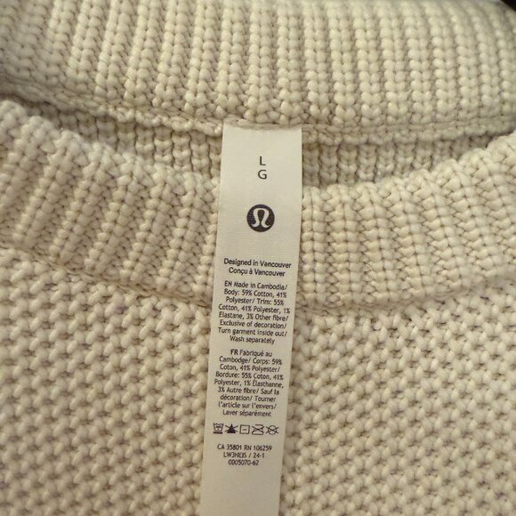 Lululemon Honeycomb Crewneck Sweater - Picture 2 of 5